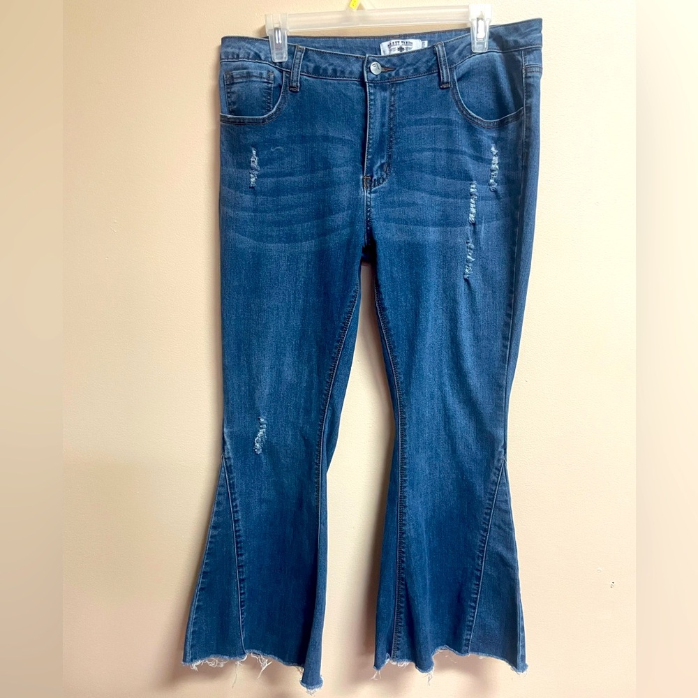 Crazy Train Bell Bottom Jeans